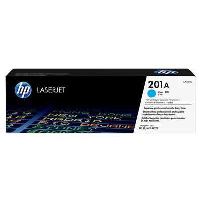 HP 201A Cyan Toner Cartridge - CF401A