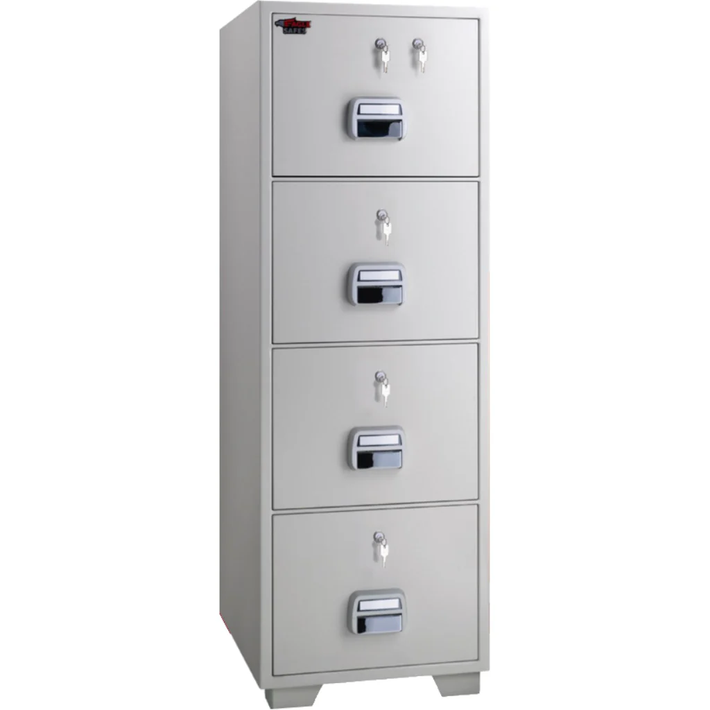 Eagle SF-680-4TKK Fire Resistant Filing Cabinet, 4 Drawer, 4 Key Lock