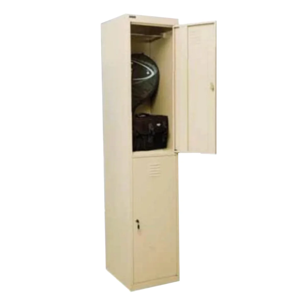 HADID LOCKER, 180x37.5x46 CM, 2 DOOR, BEIGE