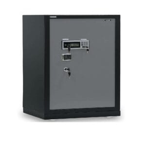 Rubik – Fire Resistance Triple Safety Box Lock with Wheels, Black/Grey – RB120XTD