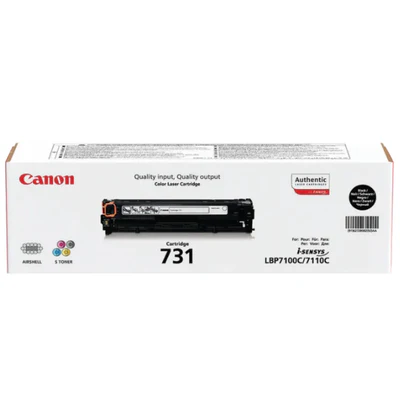 Canon 731 Black Toner Cartridge - 6272B002