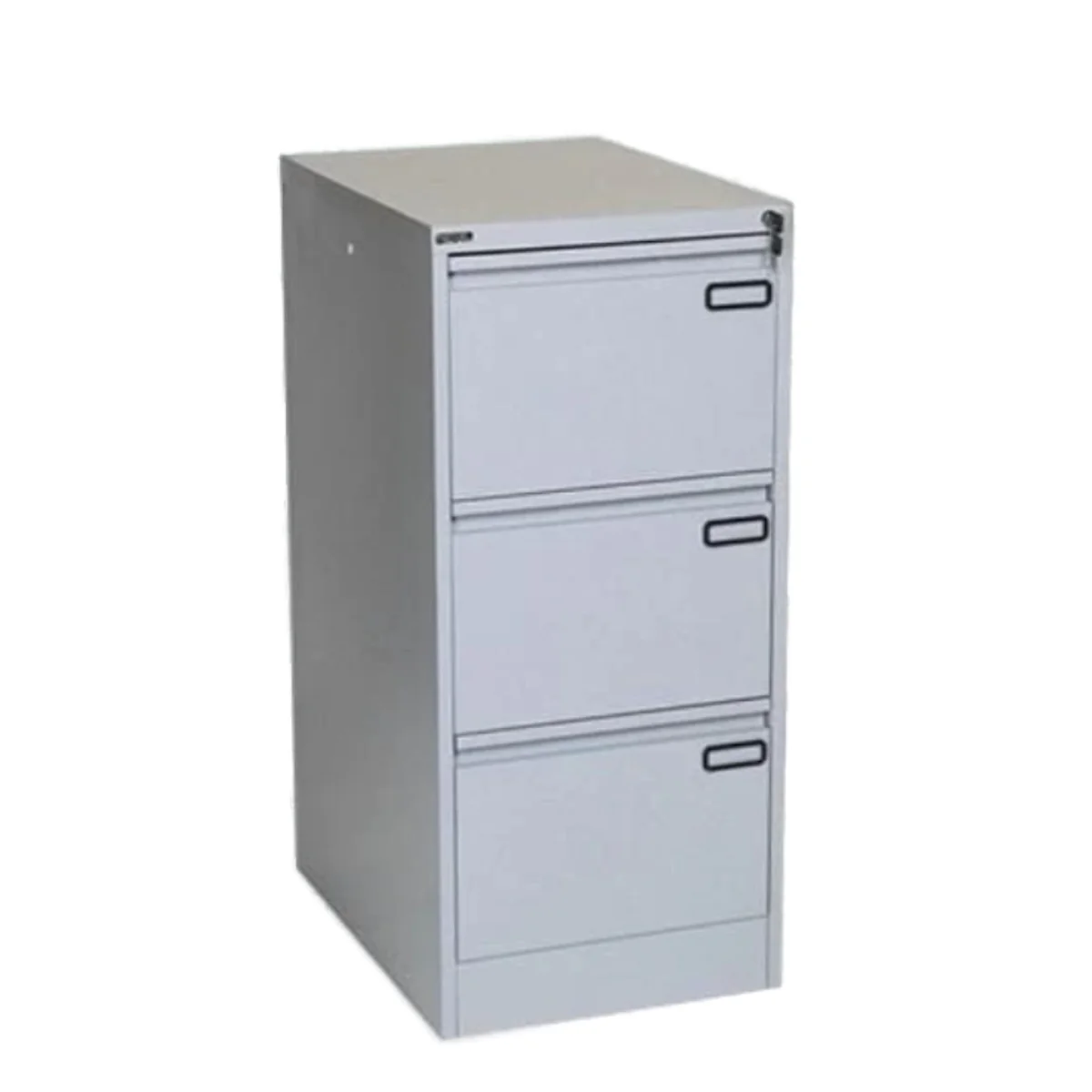 REXEL 3 DRAWER FILING CABINET, GREY