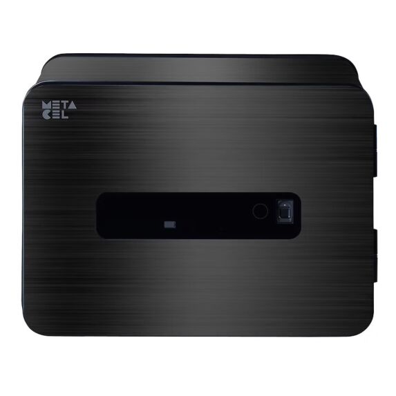 METACEL MC-020PR-GR Fire-Resistant Fingerprint Safe – Grey, Digital Lock