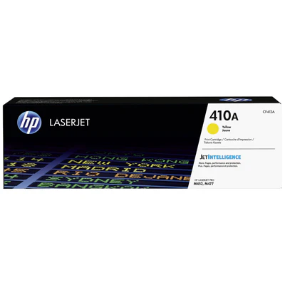 HP 410A Yellow Toner Cartridge - CF412A