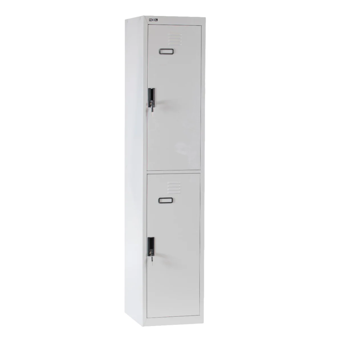 REXEL LOCKER, 180x37.5x46 CM, 2 DOOR, GREY