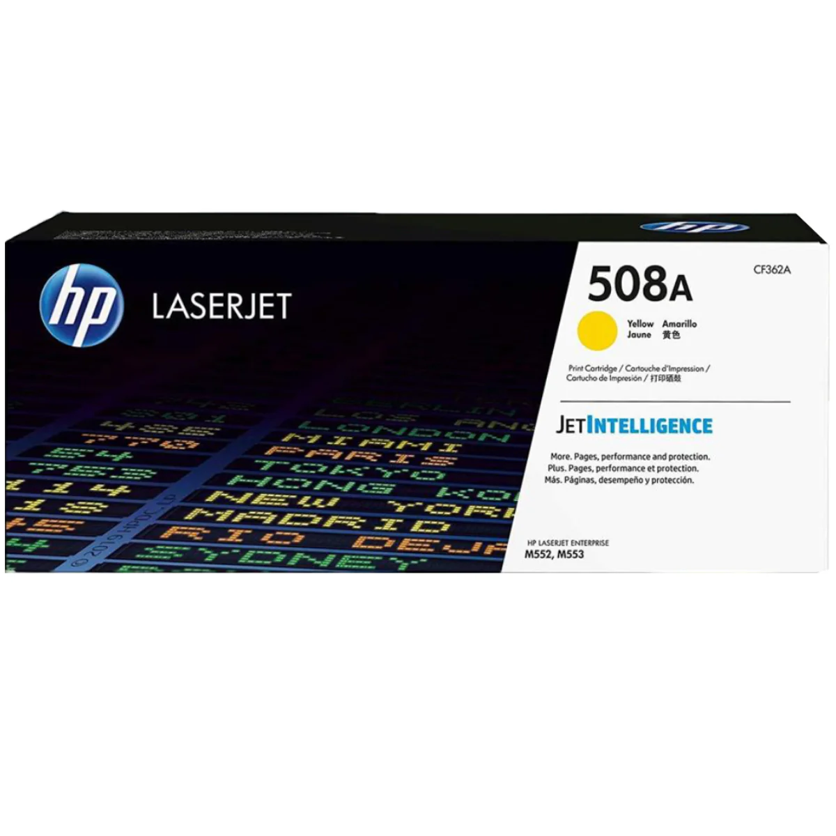 HP 508A Yellow Toner Cartridge - CF362A
