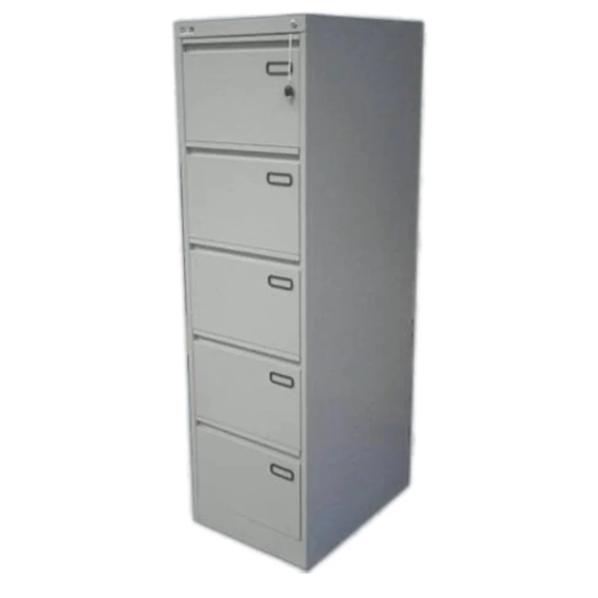 RIGID 5 DRAWER FILING CABINET , GREY 
