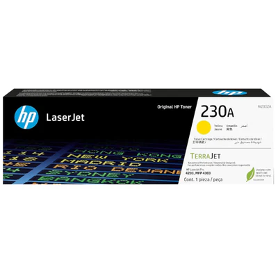 HP 230A Yellow Toner Cartridge - W2302A