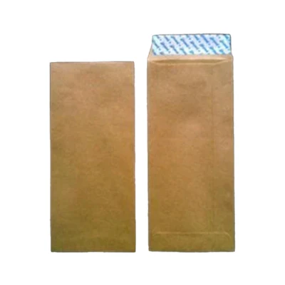 SAIF Envelope 229 x 102 mm, 9 x 4 inches, 80gsm, Brown