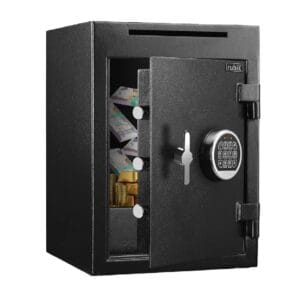 Rubik RB-DS48 Depository Safe Box With Drop Slot, 56KG, (48x34x38cm) Black