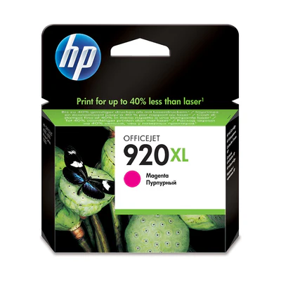 HP 920XL Magenta Ink Cartridge - CD973AE